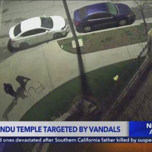 SBSD: SoCal temple vandalized with ‘political messages’