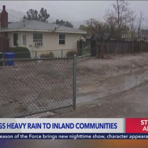 Storm brings heavy rain, snow to Inland Empire communities