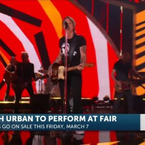 Country Star Keith Urban to perform at California Mid-State Fair as part of World Tour