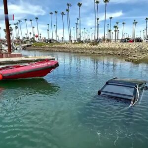 TowBoatUS tows Cybertruck out of Ventura Harbor